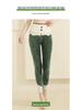High-Waist Velvet-Lined Barbie Pants for Autumn/Winter – Hip-Lifting, Warm 600g Shark Pants