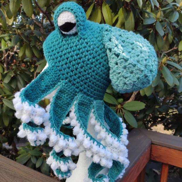 Новая вязаная крючком клоунская шляпа ручной работы — фото 12