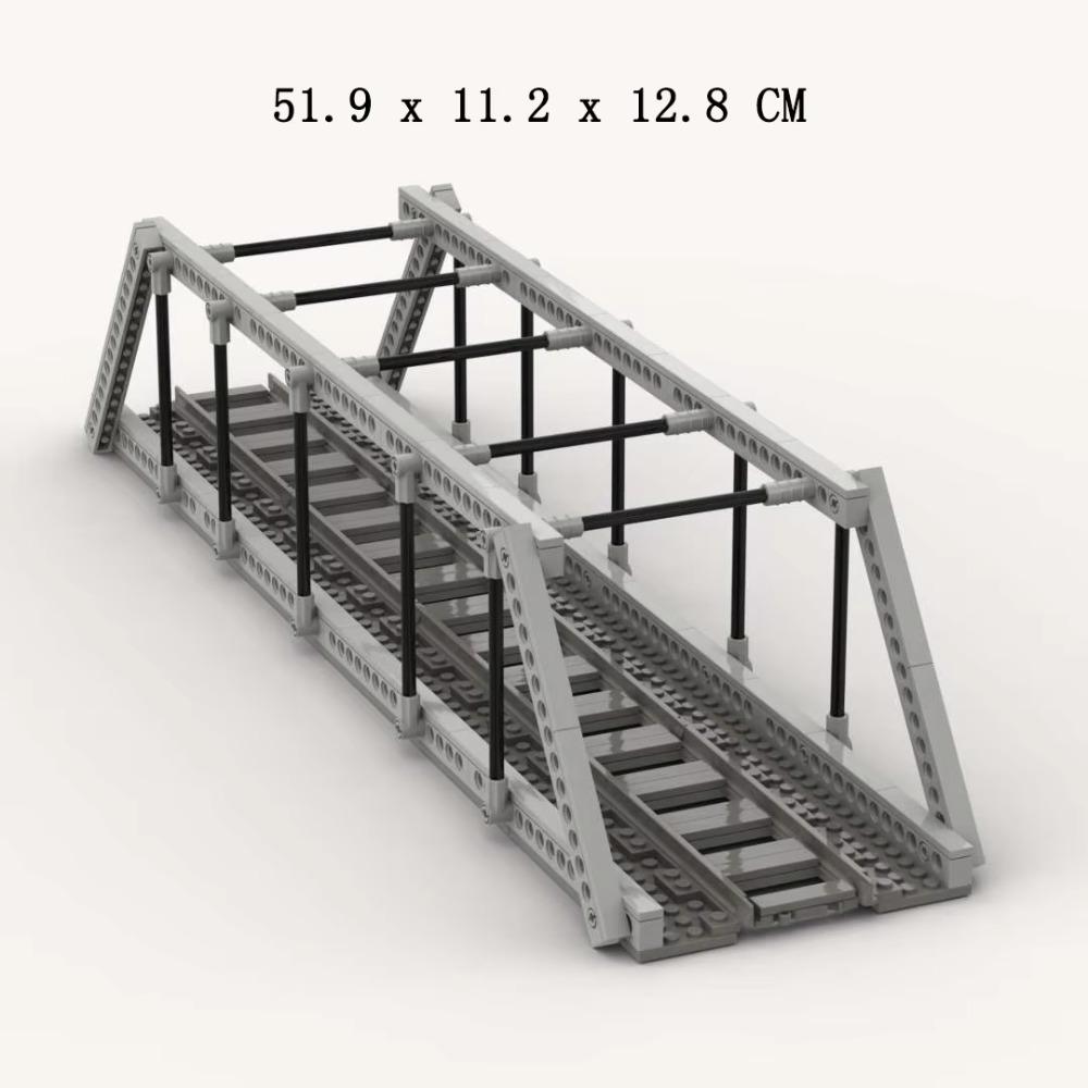 MOC Train Carriage Model, Rail Transport Vehicle, Coal Transport Vehicle, Rail Lift Pole Indicator Light, Train Accessories