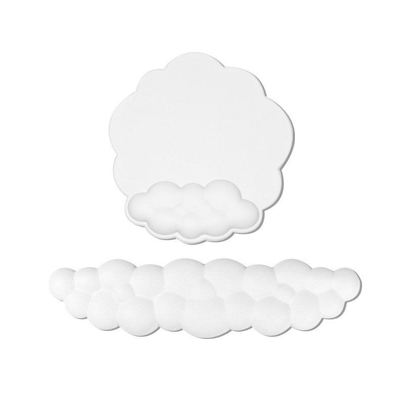 Bequeme Memory-Foam Handgelenkauflage Mauspad mit rutschfester PU-Oberfläche für Desktop-Büro