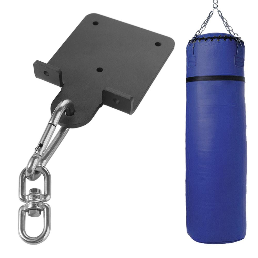 Sturdy Wall Mounted Hook Rust-Proof 360 Rotation Beam Hook Stable Boxing Bag Hanger Swing