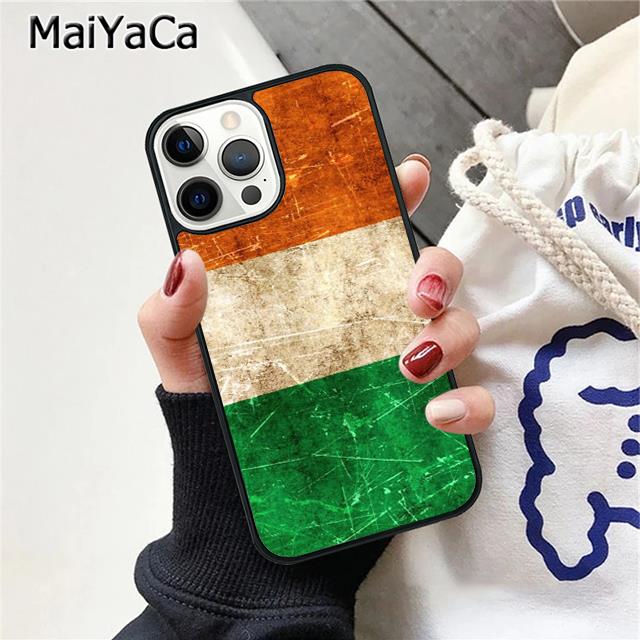 Ireland Irish Flag Phone Case Cover For iPhone 17 Air 16 16e 15 plus 11 12 13 14 pro max coque