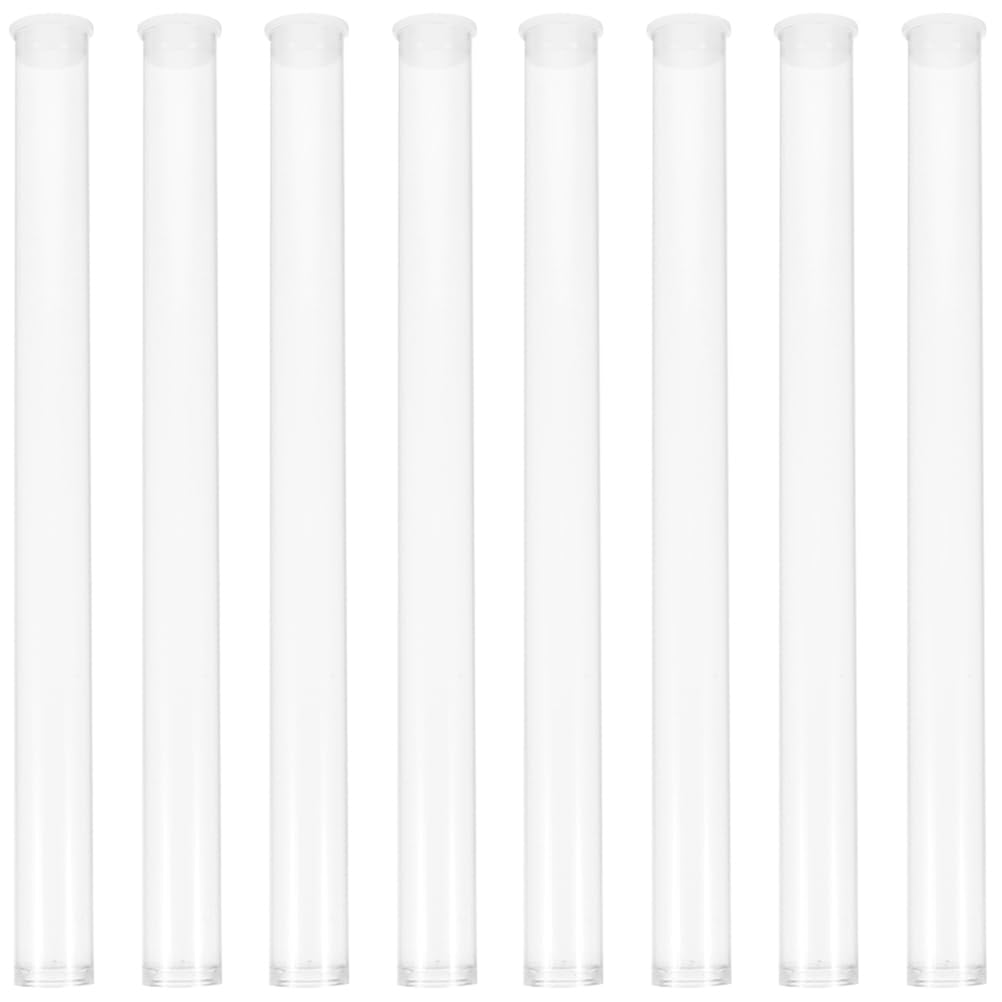 

DECHOUS Incense Case, Holds 8 Incense Sticks, Acrylic Tubes, Portable Case, for Buddhist Altars, Storage, Lightweight, Easy to Carry, and Perfect for