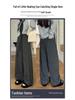 Women's Plus Size High Waist Wide Leg Pants - Fluffy, Thick, and Slimming for Autumn/Winter
