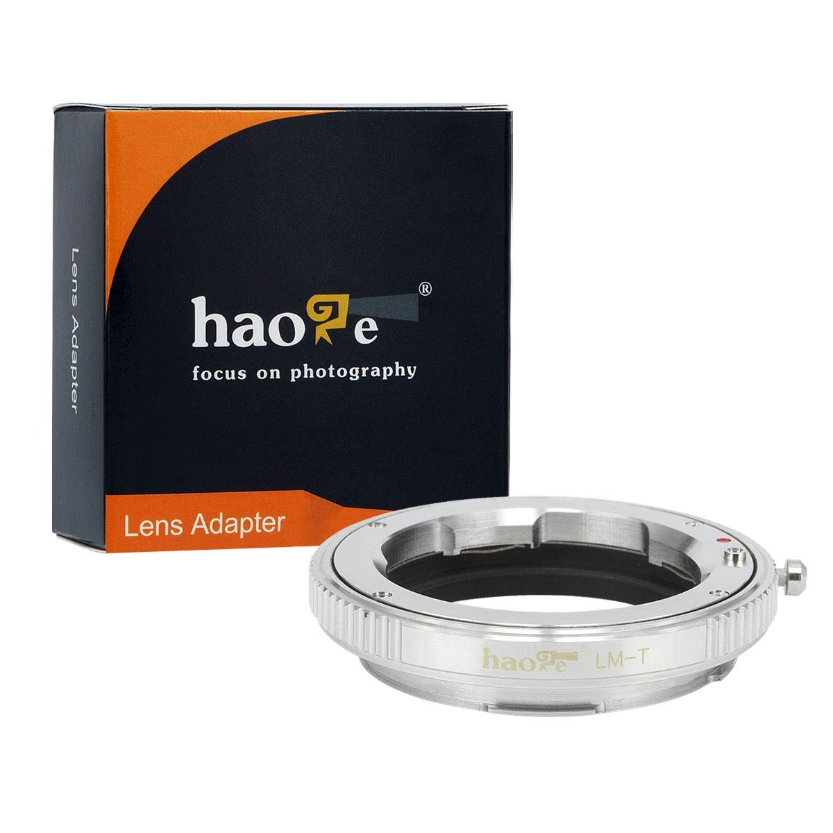 

Haoge Manual Lens Mount Adapter for Leica M Zeiss and Voigtlander VM Lenses to Leica Typ CL Typ and Panasonic LM, ZM, L-Mount Cameras T, 701, Typ701,