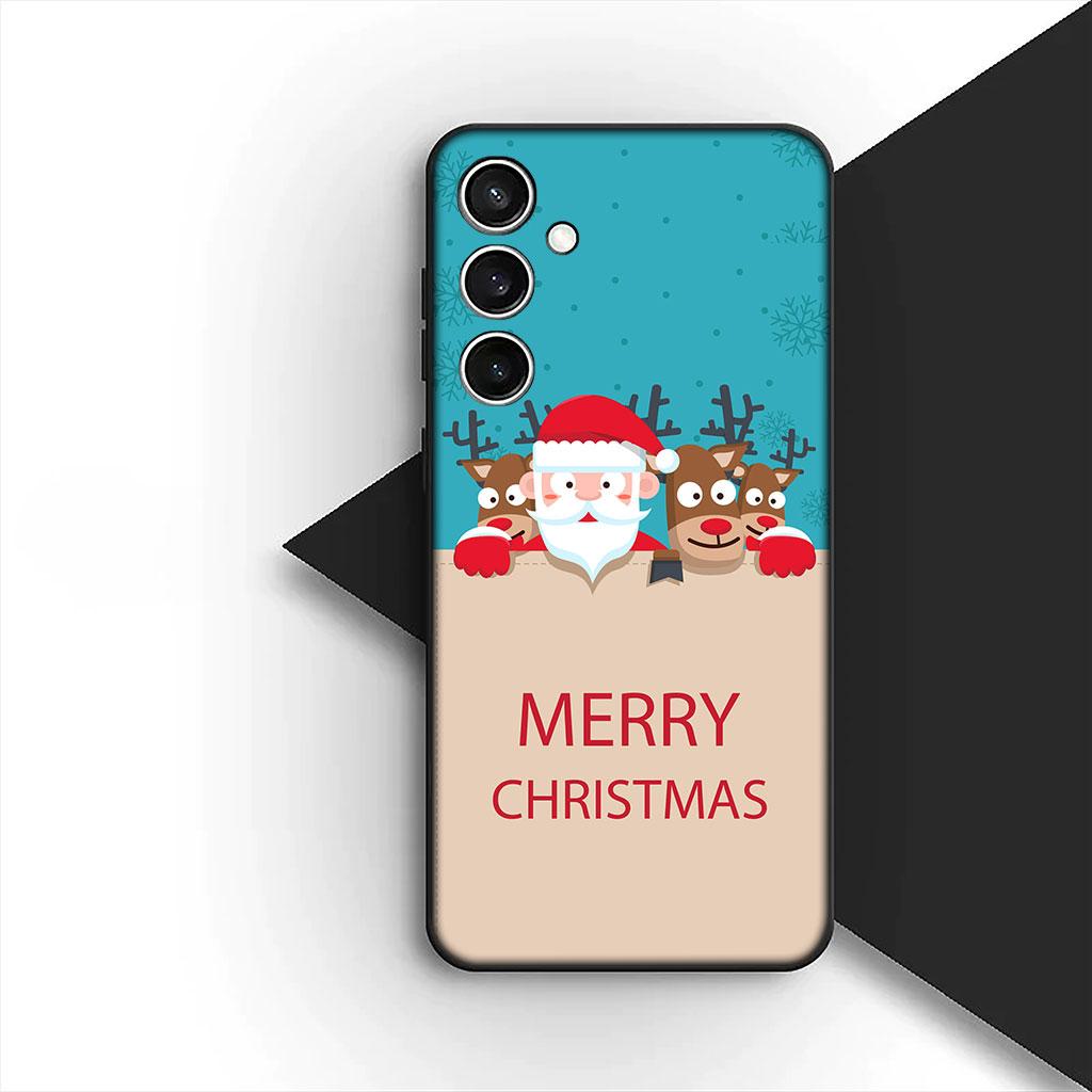 Santa Claus Merry ChristmasTree Deer Phone Cover Case for Xiaomi Redmi Note 12 11 10 Pro 10A 10C 12C 13C Note12 5G 4G Casing