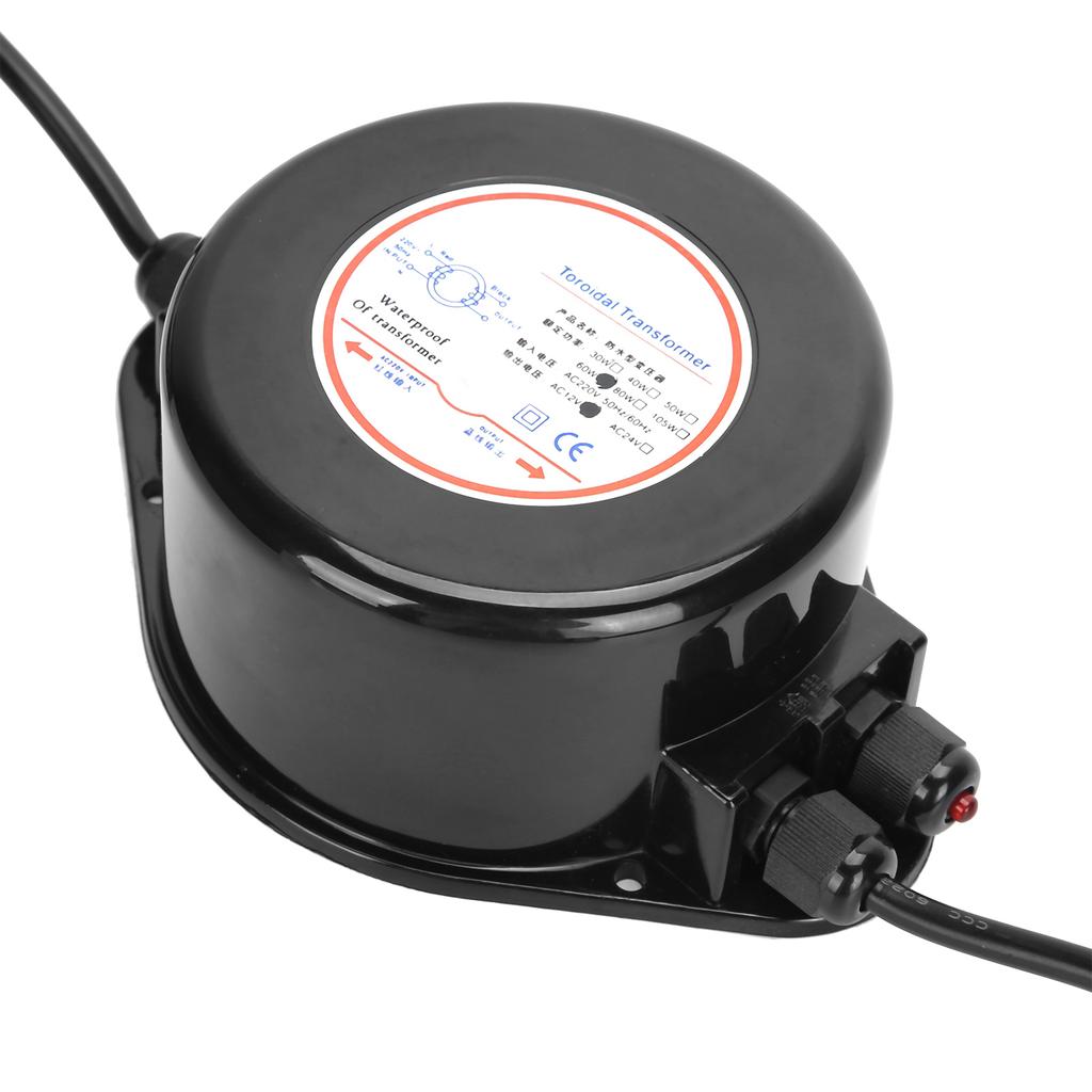 60W Wasserdichter elektronischer Transformator zu AC12V AC-Spannungswandler für LED CN