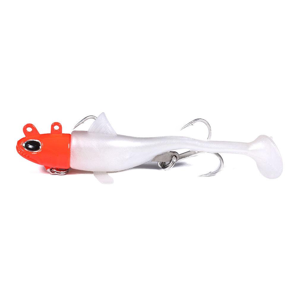 

Luya Far Cast Submerged Lead Fish Soft Bait 10G-55G Color T-Tail Bionic Bait Fishing Bag Lead Fish Fishing Gear 7.5cm-10g