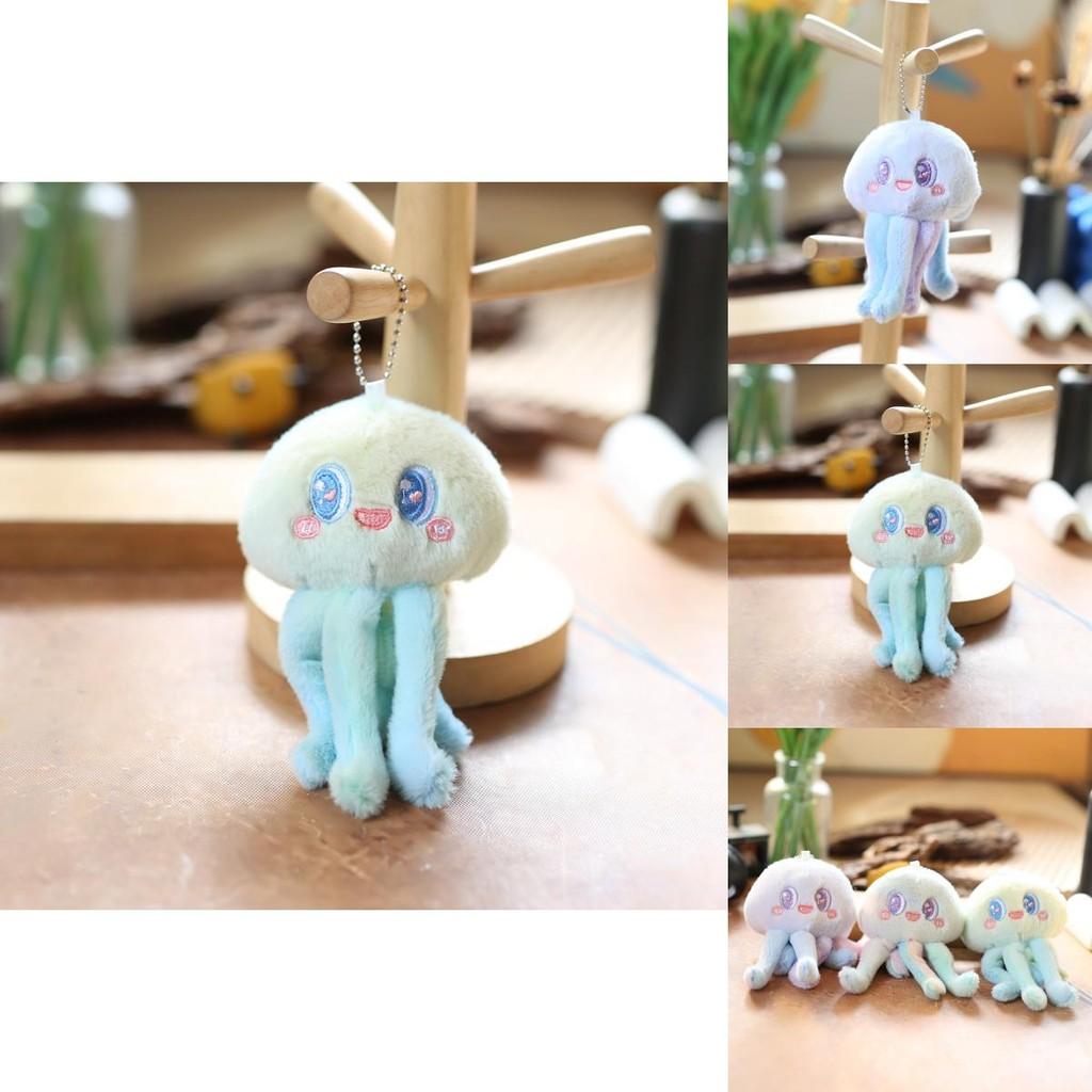 Adorable Plush Octopus Keychain Cute Soft Short Plush Toy Stuffed Animal