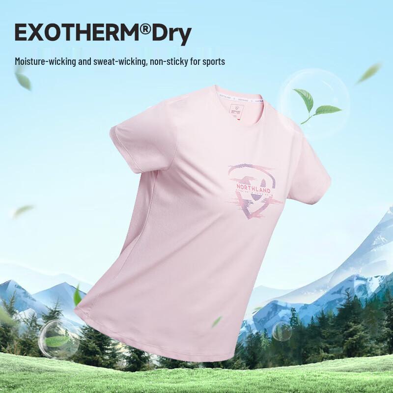 NORTHLAND Women's Outdoor Short Sleeve T-Shirt NTSEH2315S