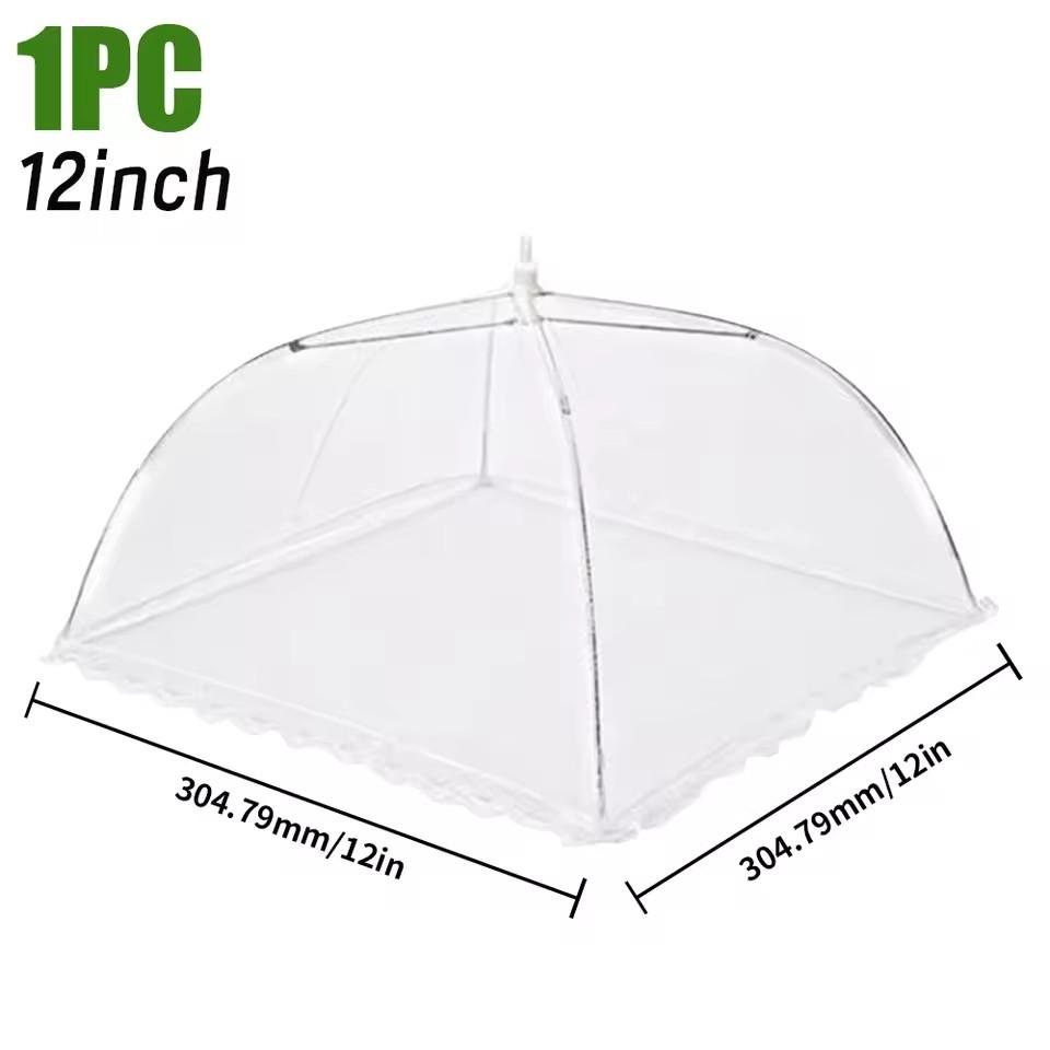 

Чехлы для еды Сетчатые принадлежности Складная кухонная крышка от мух и комаров для еды Защита для пикника Овощи Фрукты Воздухопроницаемый чехол для кухни