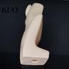 Stylish Jewelry Mannequin Head Model Half Face Display Stand Earring Holder Portrait Neck Dummy for Necklace Earrings PVC