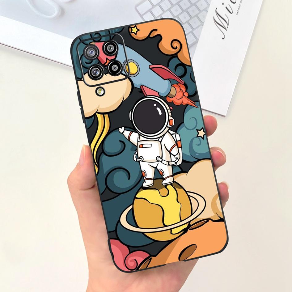 For Samsung Galaxy A22 4G Case A 22 SM-A225F Cover Fashion Marble Funda Soft Silicone Cover on Samsung A22 5G SM-A226B A22s Capa