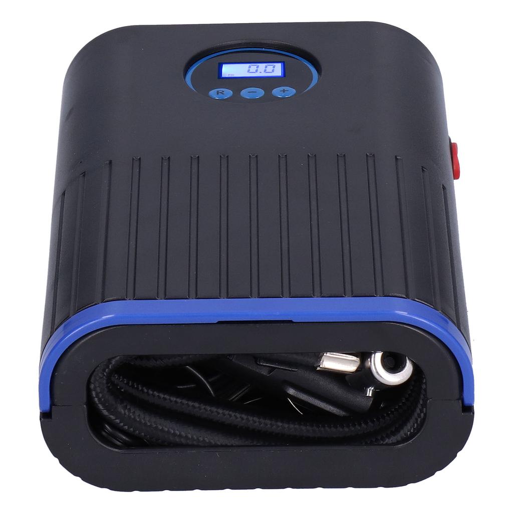 Tire Inflator with LED Light Digital 12V 120W Universal for Bicycle Motorcycle Truck Swimming Ring