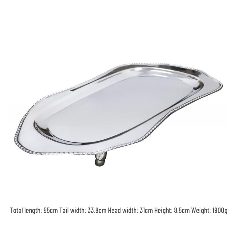 Handun WZ Thickened Stainless Steel Serving Platter