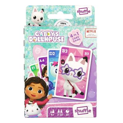 Cartamundi Shuffe Koci Domek Gabi 4W1 Gry Karciane