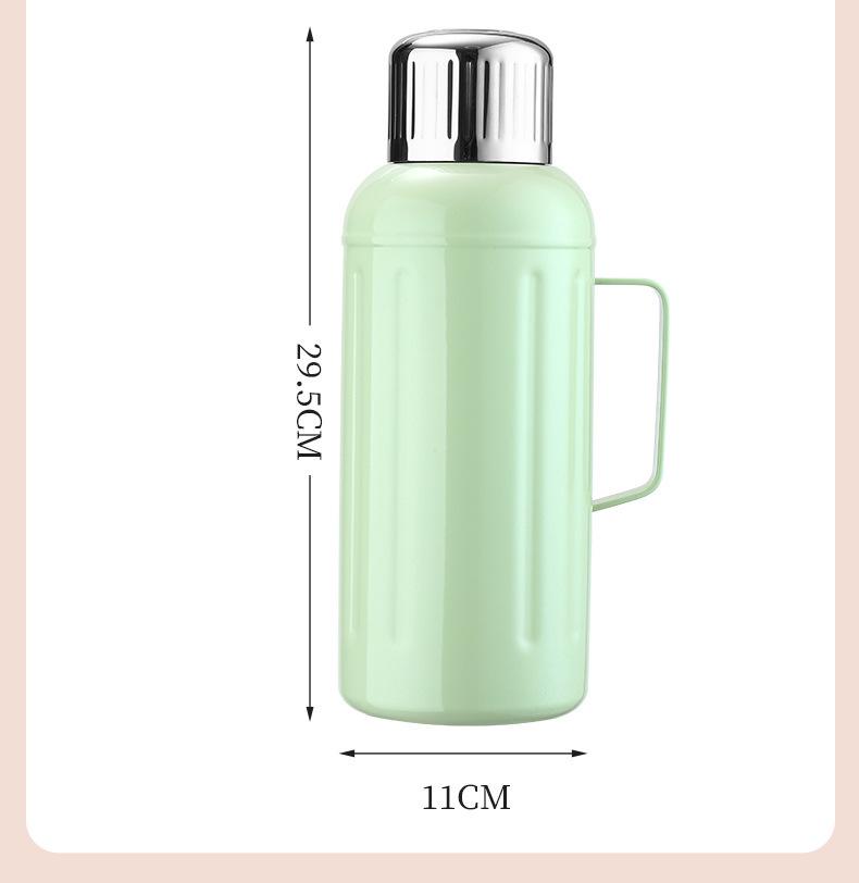 Zhenmei Smart Thermos with Temperature Display and Handle - Tea Separator Stewing Pot for Home Use