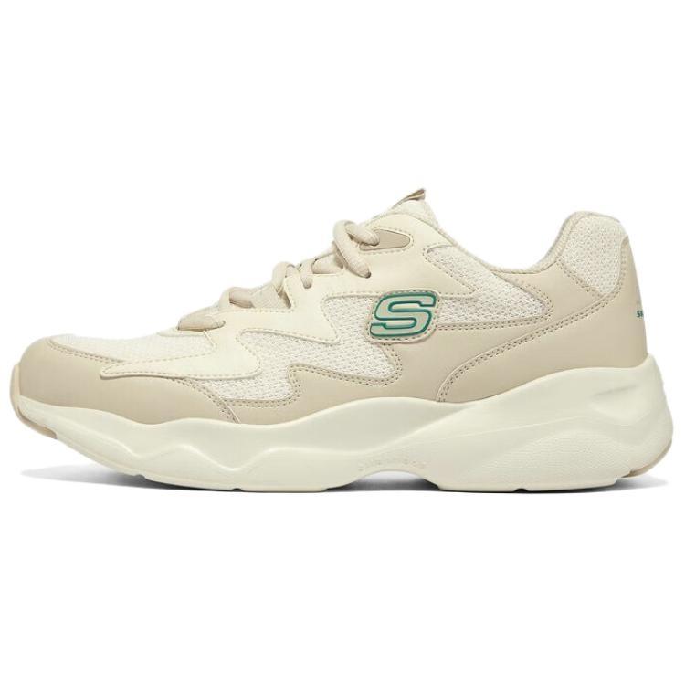 Skechers D Lites Airy Low-Top Running Shoes White Men s 894044-OFWT EU 41