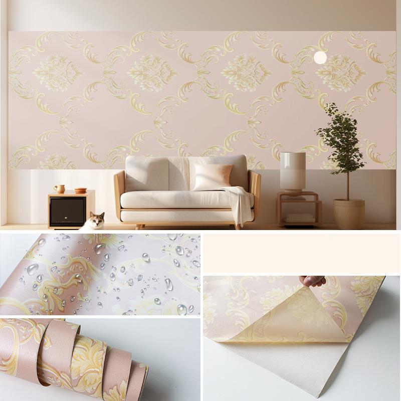 

Ретро водонепроницаемые влагостойкие обои утолщенные самоклеящиеся обои для ремонта стен 45cm*9m