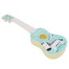 Ukulele Guitar Toys Plastic Ukuleles Musical Instrument Toy with 4 Strings for KidsBlue