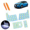 Nissan Note E13 Interior Light SNE13 White LED Interior Light Set with Installation Tools Nissan Note (R2.12~) - Non-Polarized (3 Chips, 5050) (for