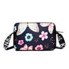 Chic Stylish Floral Pattern Shoulder Bag Multi- Option Portable Adjustable-strap Casual Daily Use Functional Versatile Bag