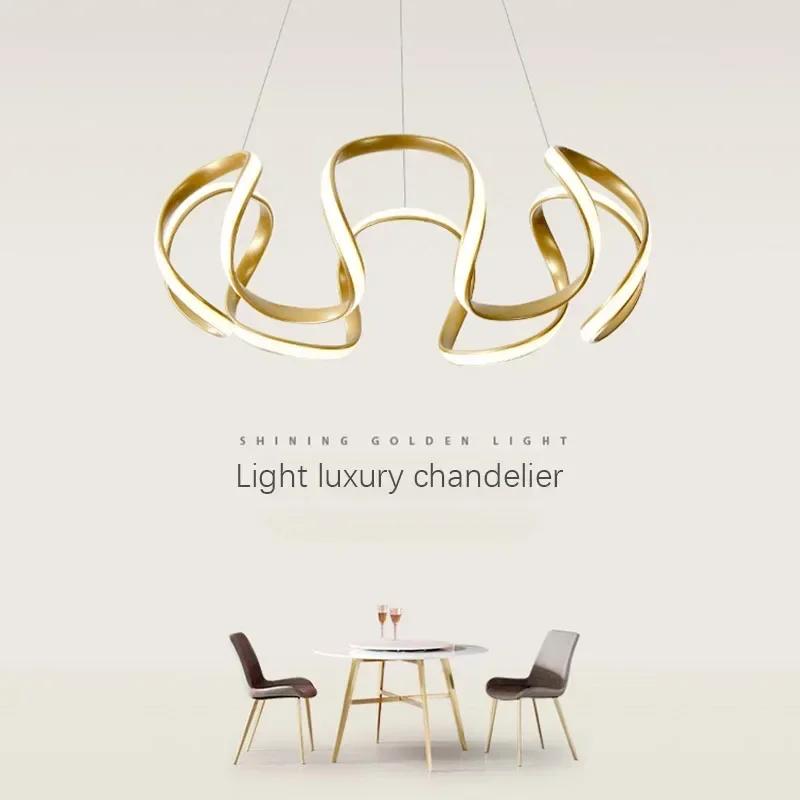 Modern LED Pendant Lights For Living Dining Room Table Hotel Bedroom Ceiling Chandelier Indoor Home Decoration Lighting Fixture