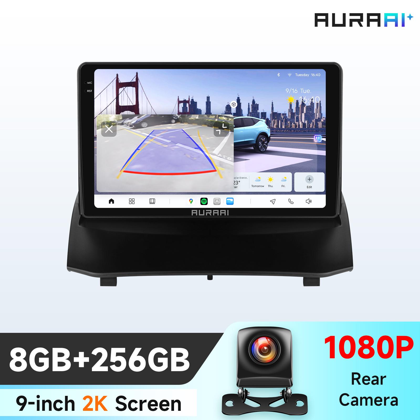 

Hizpo 2K Screen Wireless Apple Carplay Android Auto for Ford Fiesta VI SYNC Car Radio Infotainment Multimedia IntelligentPlayer GPS Bluetooth Stereo S8 8Core 8G 256G 9inch AHDC1