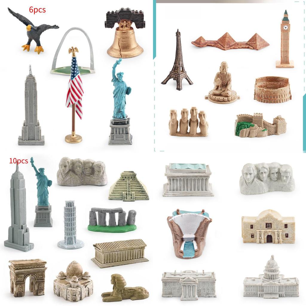 Statue Of Liberty Pvc Model With Educational Design For Kids Learning And Display