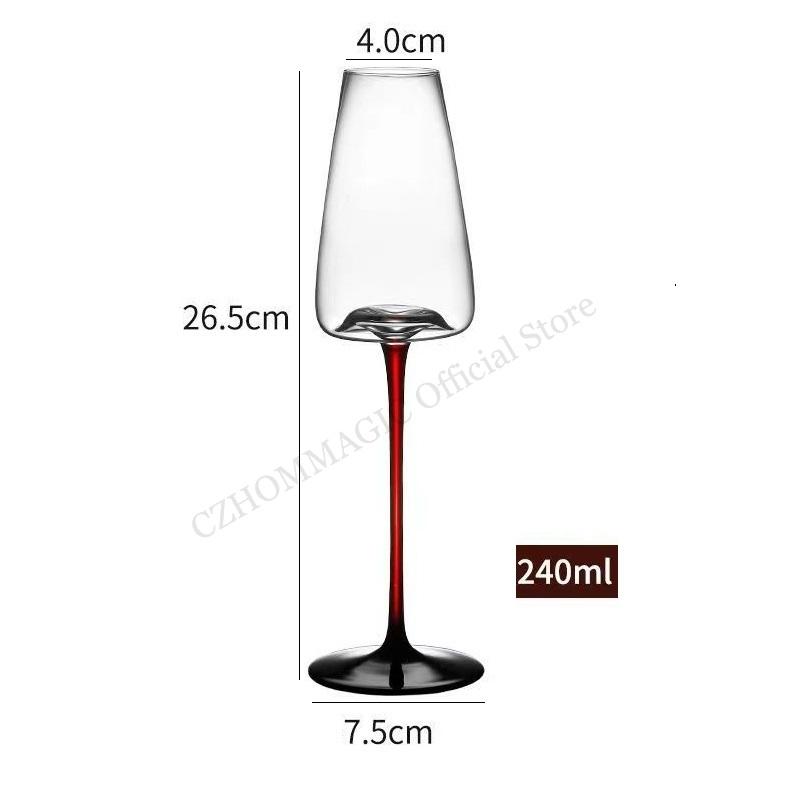 700/460/260ml Red Wine Glass Water Grap Crystal Lead-Free Glass Champagne Cup Bordeaux Wedding Bar Party Birthday Goblet Gifts