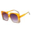Stylish Large Frame Sunglasses New Style Thick Edge Square Lens Sunglasses