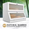 Double-Layer Kitchen Bread Box: Large Capacity, Dustproof Storage Bin