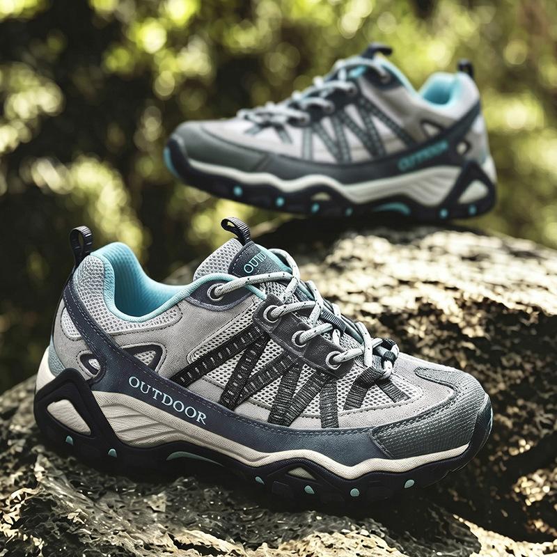 Source Spring and Summer Sports Shoes Men's and Women's Mesh Cloth Surface Non-slip Travel Off-road Shoes Casual Sports Shoes