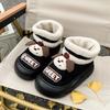 Fashion 2025 Cute Bear New Fashion Fluffy Thick-Soled Shoes Women's Comfortable and Warm Cotton Shoes Women's Non-Slip Indoor Slippers