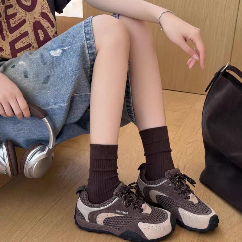 

Fashion Women s Fashionable High-quality Versatile Sneakers Shoes 2025 New Non-slip Casual Shoes Women Flat Female Shoes 35