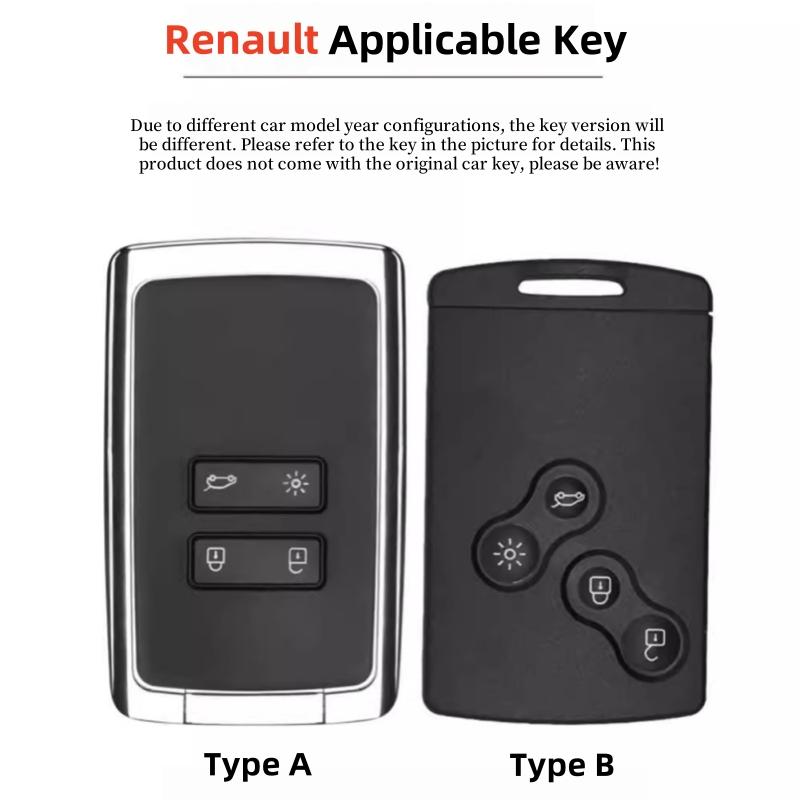 Hub Caps Car Key Case Cover For Renault Koleos Kadjar Sandero Espace Kangoo Laguna Talisman Twingo Duster Captur Clio Logan Mega