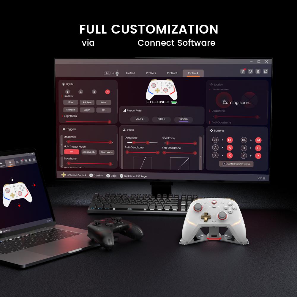 Bluetooth Game Controller, Compatible with Switch, PC, IPhone, and Android Devices, Wireless Game Controller/joystick