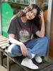 Laengaenlu Dear Lamb Overfit T-Shirts(Dear Lamb)_Charcoal