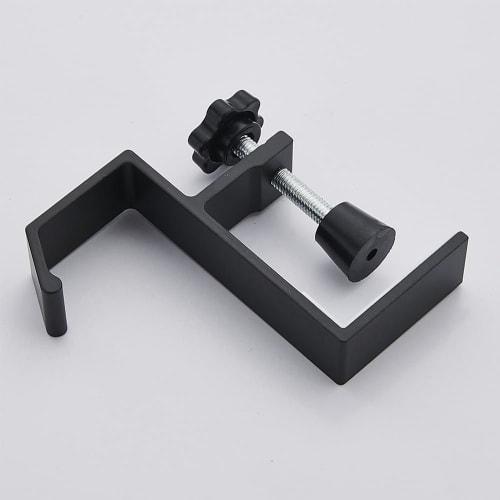 YANYULI Table Hooks, Set of 1, Screw-Type Clamp, Easy Installation, Adjustable, 10kg Weight Capacity, Anti-Slip, Suitable for Kitchen, Bathroom, Desk,