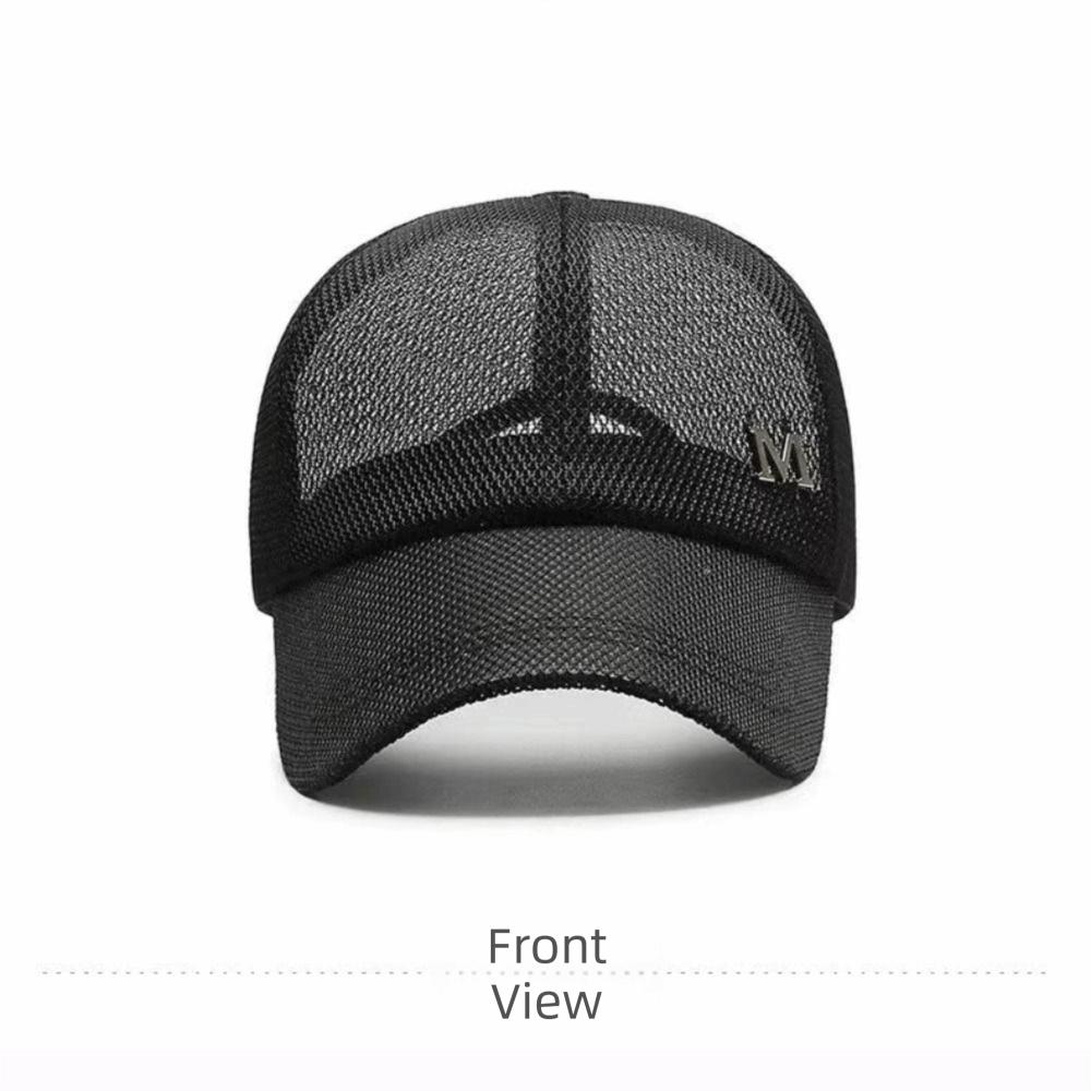Quick-drying Mesh Cap Breathable Mesh Sun Hat Casual Summer Men Hat Summer