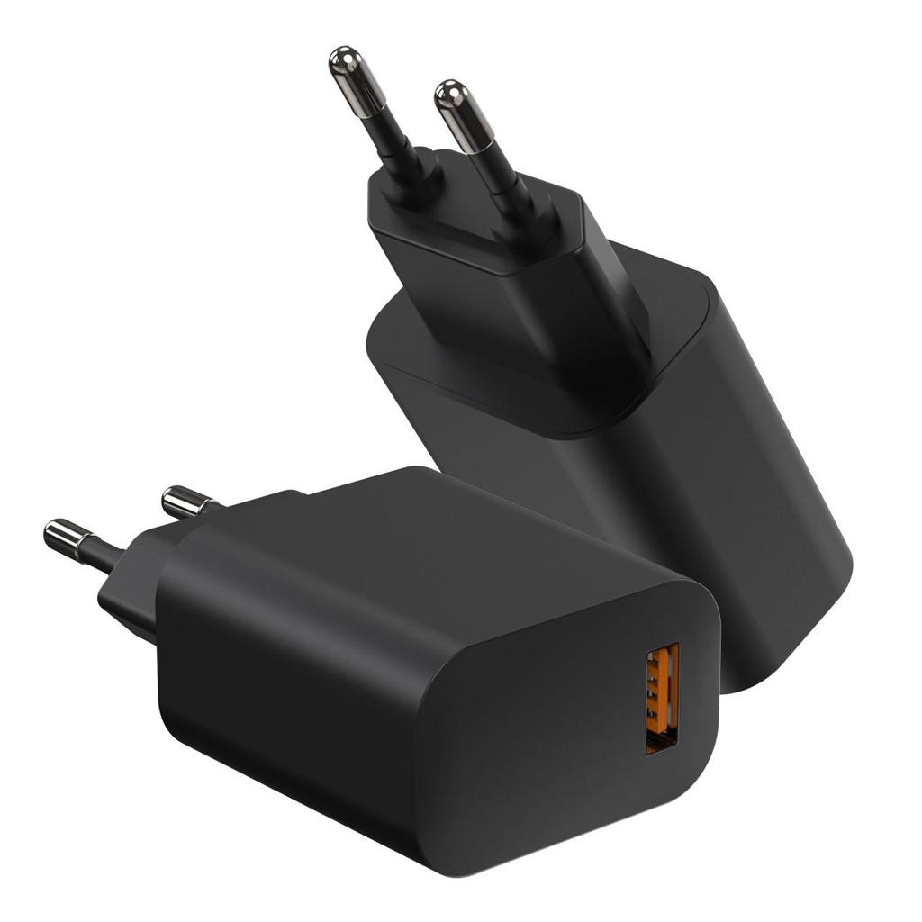 18W QC3.0 Wireless Charger Adapter EU Standard (5V/9V/12V) - CE & RoHS Certified
