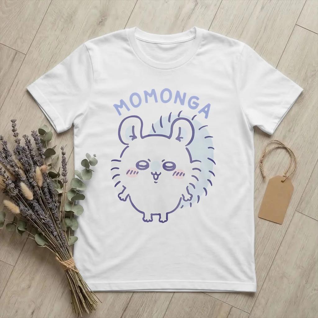 Vintage Rock Cartoon Cute Animal Graffiti Pattern Cotton Blend Loose Unisex Couple Short Sleeve Tops Holiday Fashion Clothes