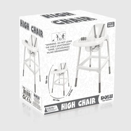 Bílá jídelní židlička pro děti Jídelní židlička pro děti Vysoce kvalitní židličky na krmení s podložkou na krmení