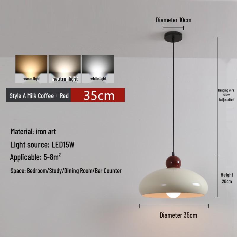 Nordic Minimalist Iron Pendant Light for Home, Dining, and Bar