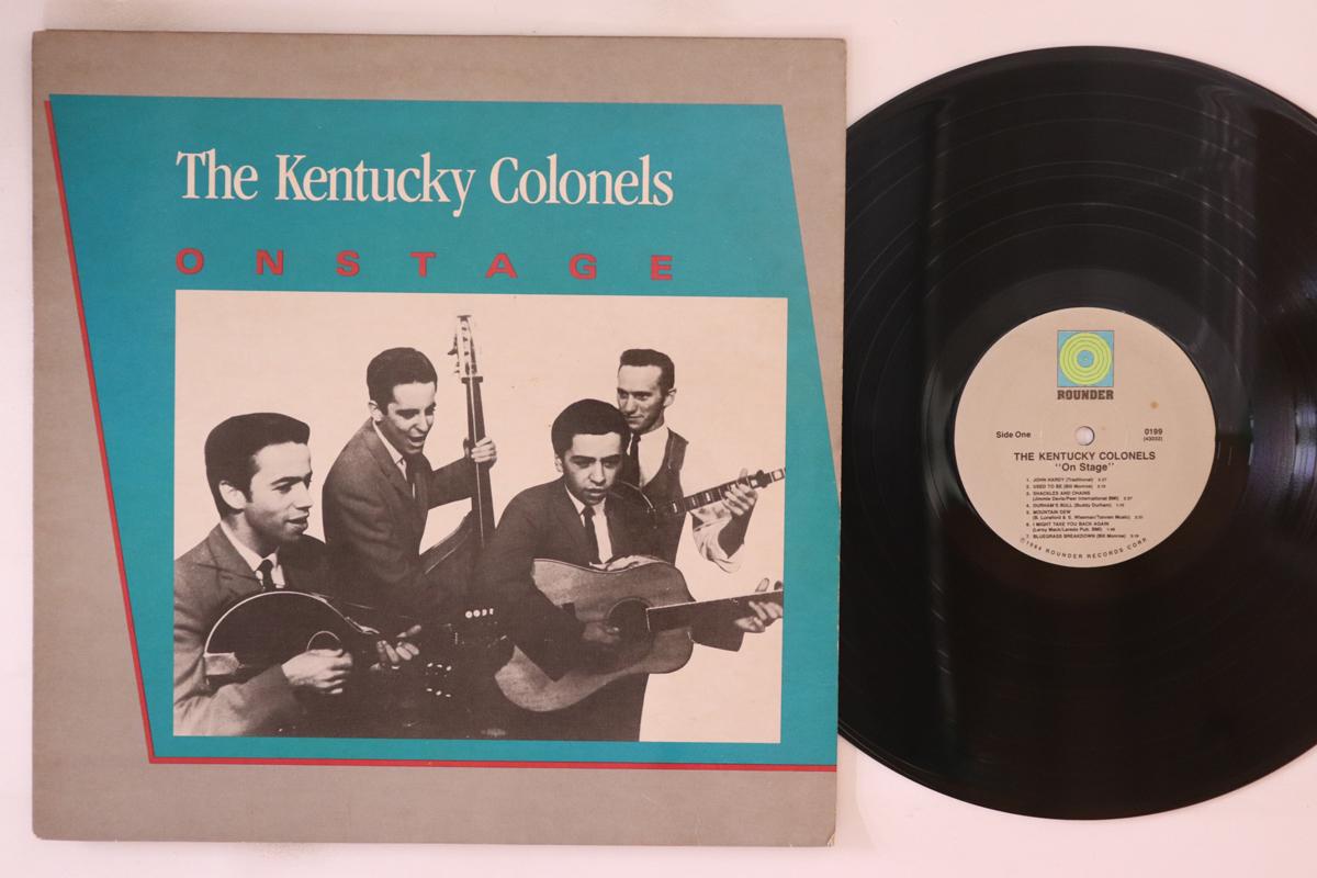 

LP Record KENTUCKY COLONELS - On Stage 0199 ROUNDER 1984 US Country Used