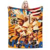 Debi Tirar Mas Fotos DTMF Bads Bunnys Music Tour Blanket Multi-size Cozy and Lightweight Throw Blankets for Couch Sofa and Bed