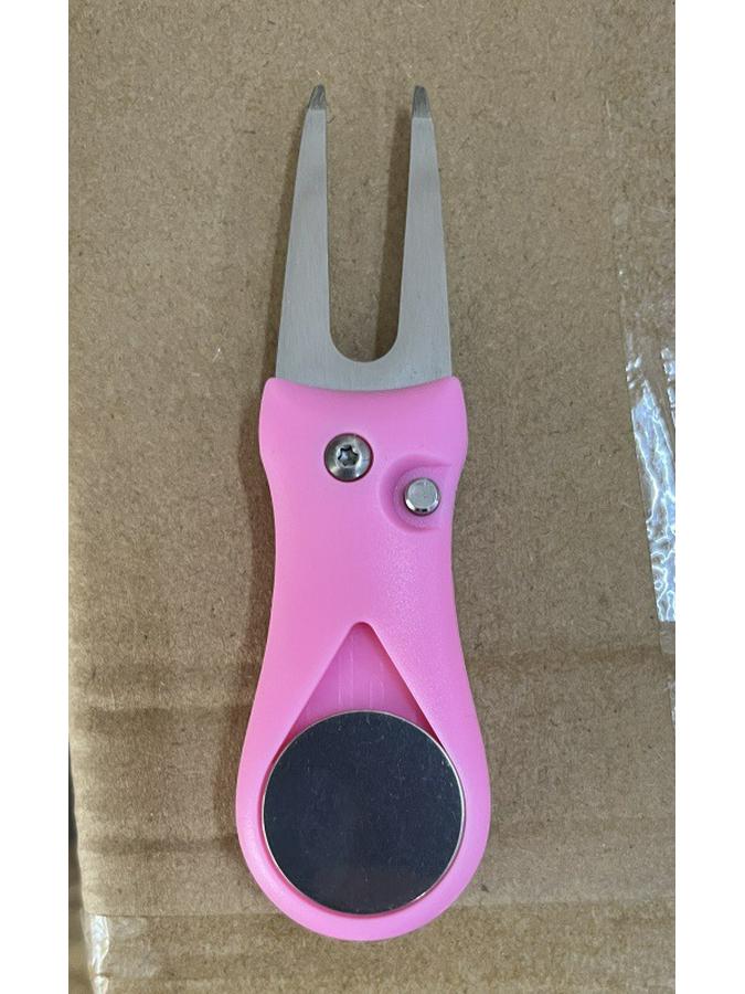Compact Folding Mini Golf Divot Repair Tool with Logo Support