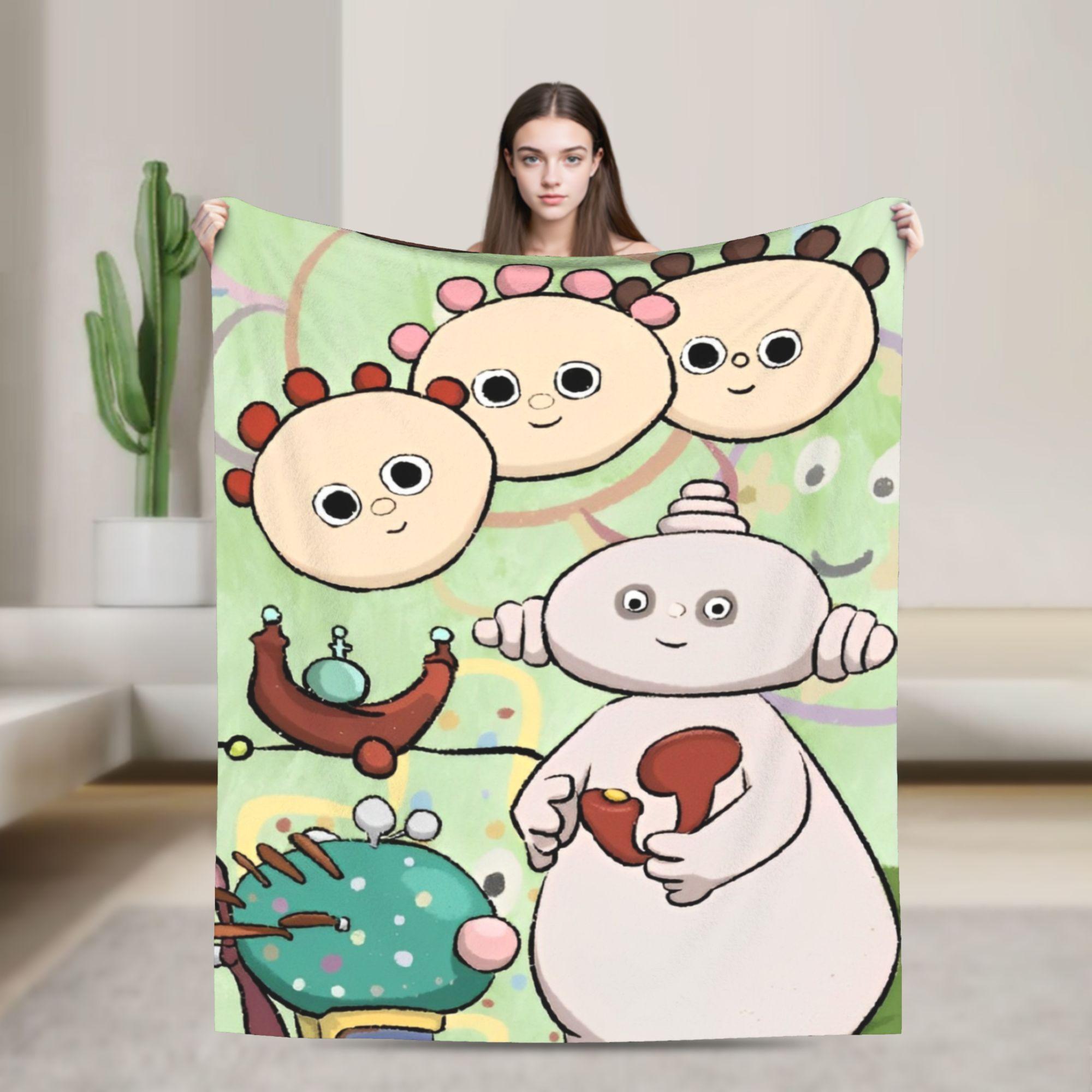 

Makka Pakka In the Night Garden Blanket Quality Soft Throw Blanket Autumn Travel Couch Bed Comfortable Bedspread 130x150cm