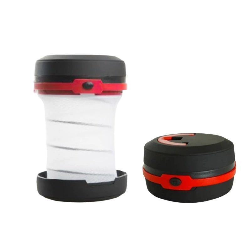 Telescopic Foldable Led Camping Light Portable Tent Light Night Light Emergency Light Lantern Use Aa Battery Not Included