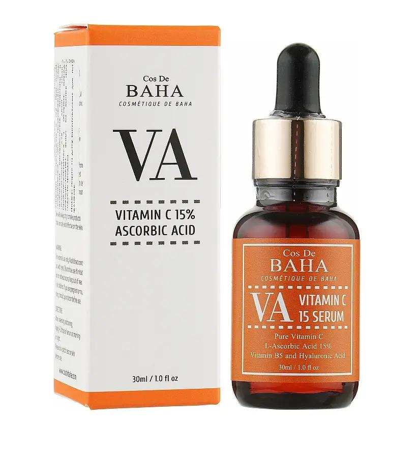 Brightening & Antioxidant Vitamin C & Ascorbic Acid Serum VA Vitamin C 15% Ascorbic Acid Serum (VA) Cos De Baha 30 Ml
